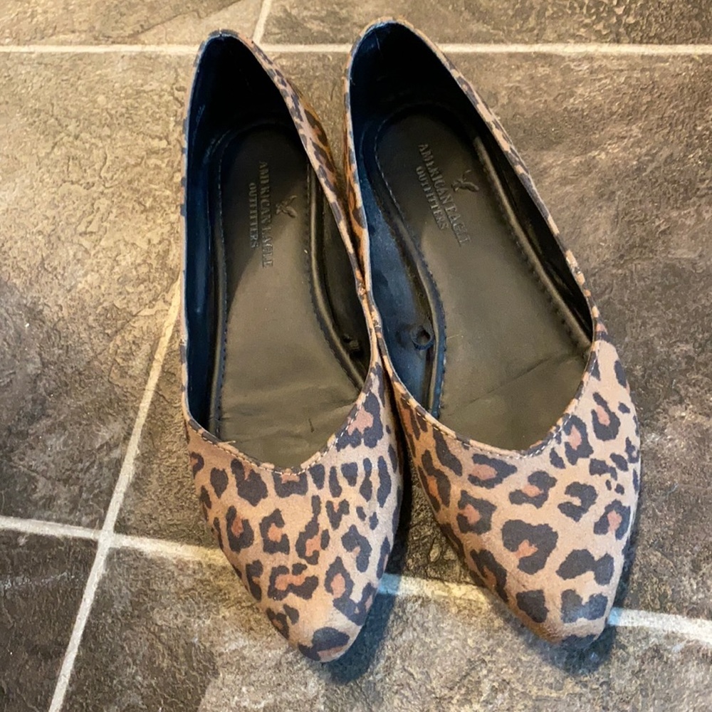 American Eagle Leopard Flats